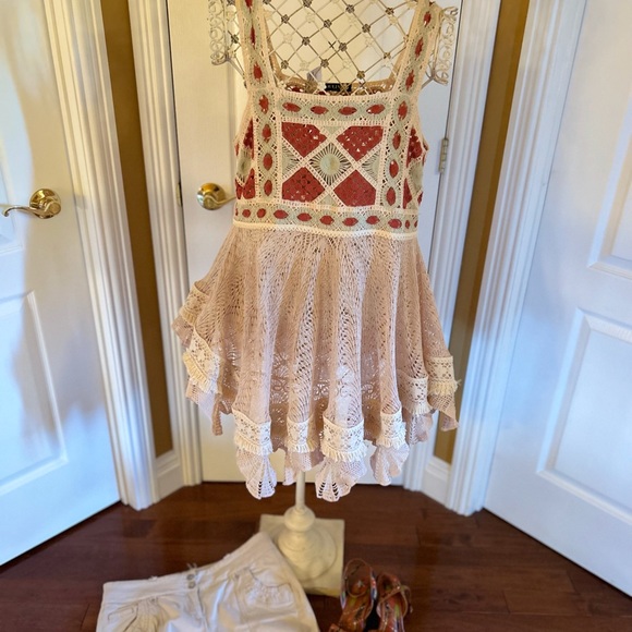 boho ,Gypsy ,bohemian,bohème Dresses & Skirts - top or dress customize large 💜💜💜